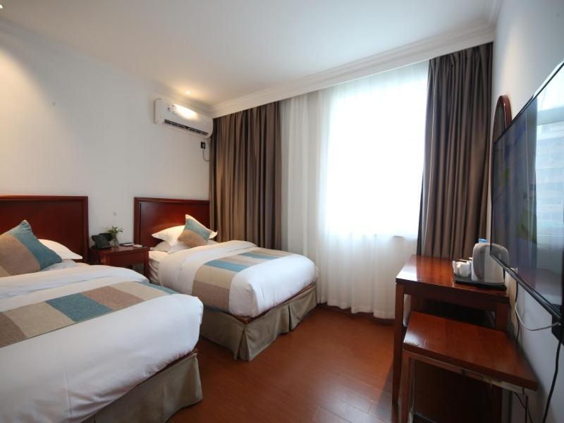 Greentree Inn Shanghai Zhongshan Hutai Hotel Exterior foto